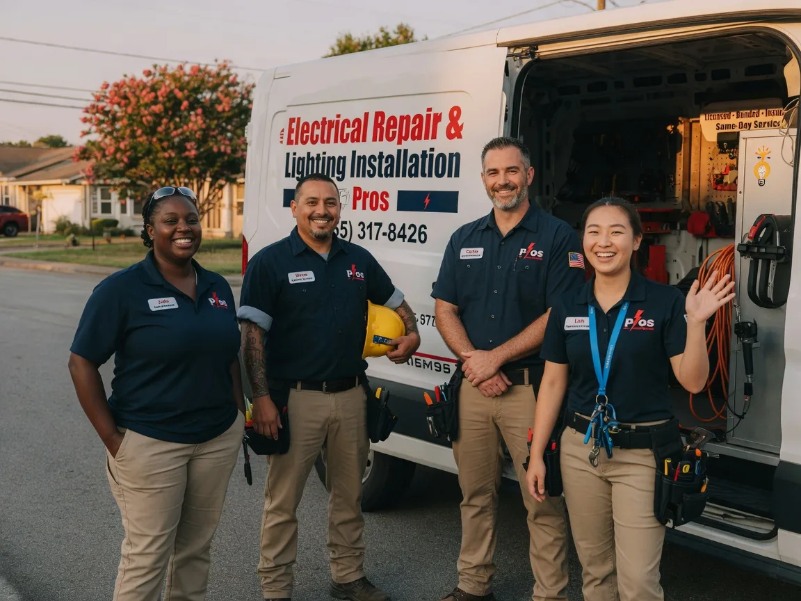 Licensed Electrician company in Bluff Dale, TX